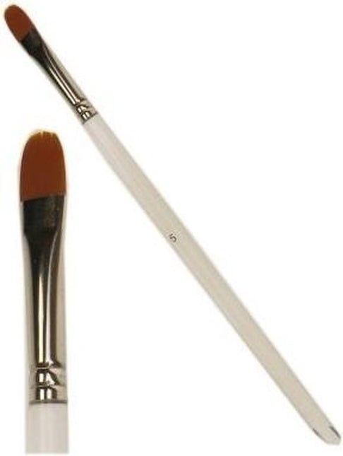 PXP Schminkpinsel flach + rund oben 9mm