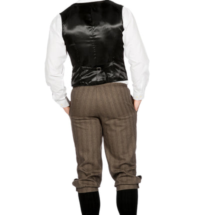 1920er Jahre Kostüm Braun