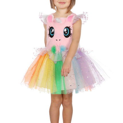 Einhorn Kleid Baby Glitter