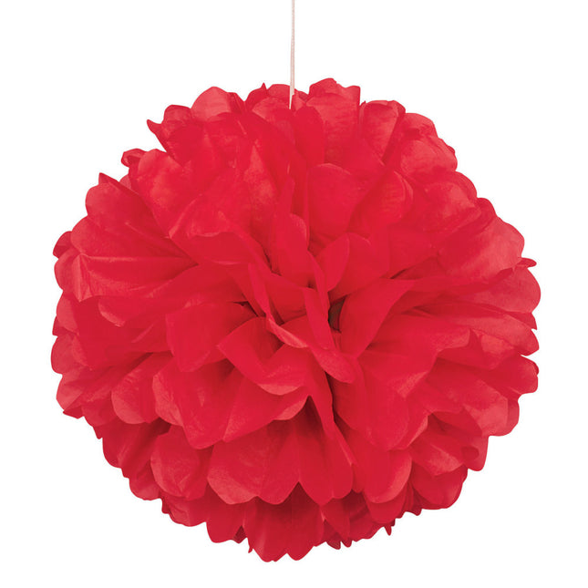 Pompon Rot 40cm