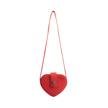 Oktoberfest Tasche Rot Damen in Herzform
