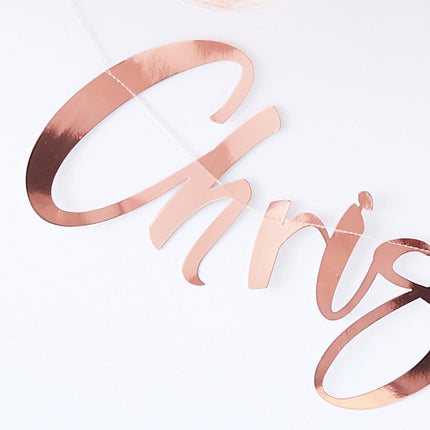 Rose Goldene Taufe Party Girlande Taufe 1.5m