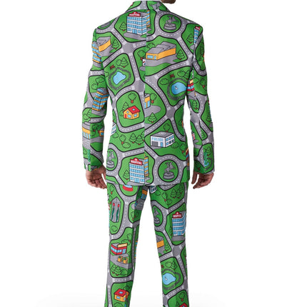 Spielteppich Grüner Anzug Männer <tc>Suitmeister</tc>