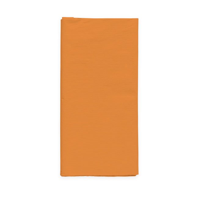 Orange Tischtuch Papier 1.8m