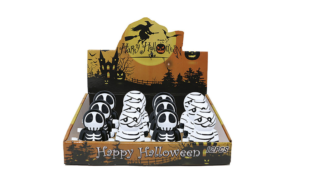 Halloween Wind-Up Zombies 5cm 12Stk