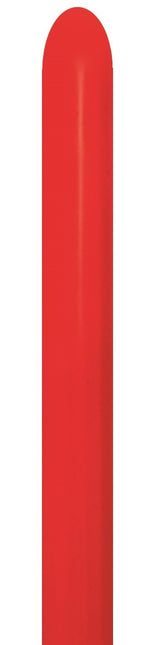 Modellierballons Nozzle Up Rot 5cm 152cm 50Stk