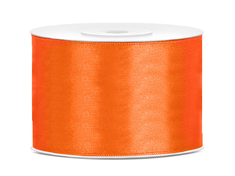 Satinband Orange 50mm 25m