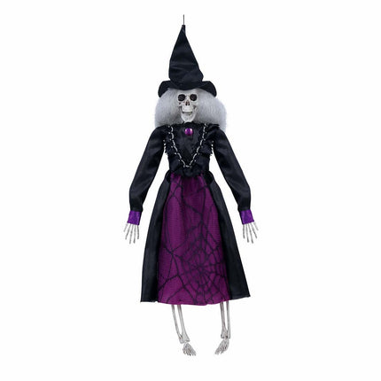 Halloween Puppe Hexe Skelett 40cm