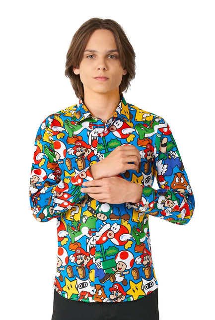Super Mario Shirt Junge Teen <tc>OppoSuits</tc>