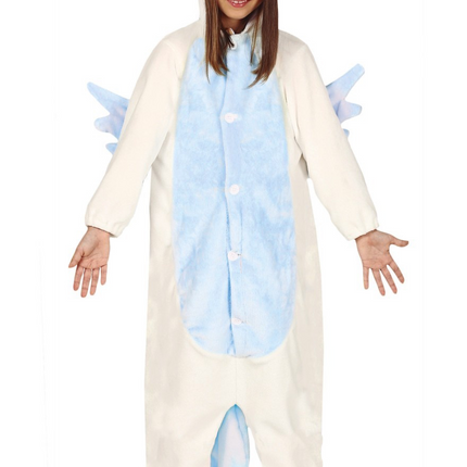 Einhorn Onesie Blau Kind
