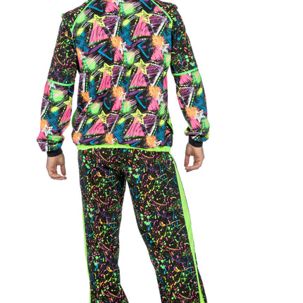 Trainingsanzug 80s Neon