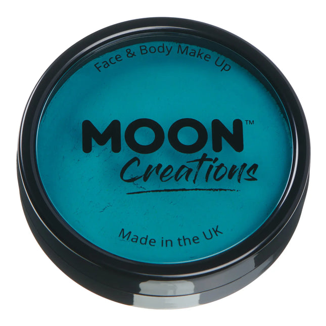 <tc>Moon Creations</tc> Pro Face Paint Kuchentöpfe Teal 36g