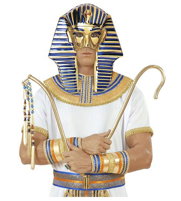 Blaugold Maske Ägypterin