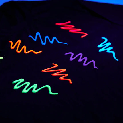 Moon Glow Neon UV Gewebefarbe 125ml Intensives Pink 125ml