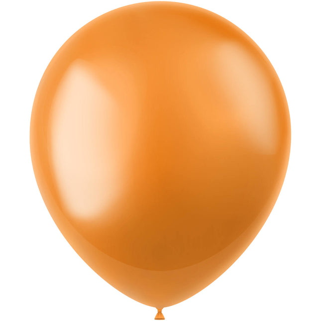 Orange Luftballons Metallic Ringelblume Orange 33cm 100 Stk