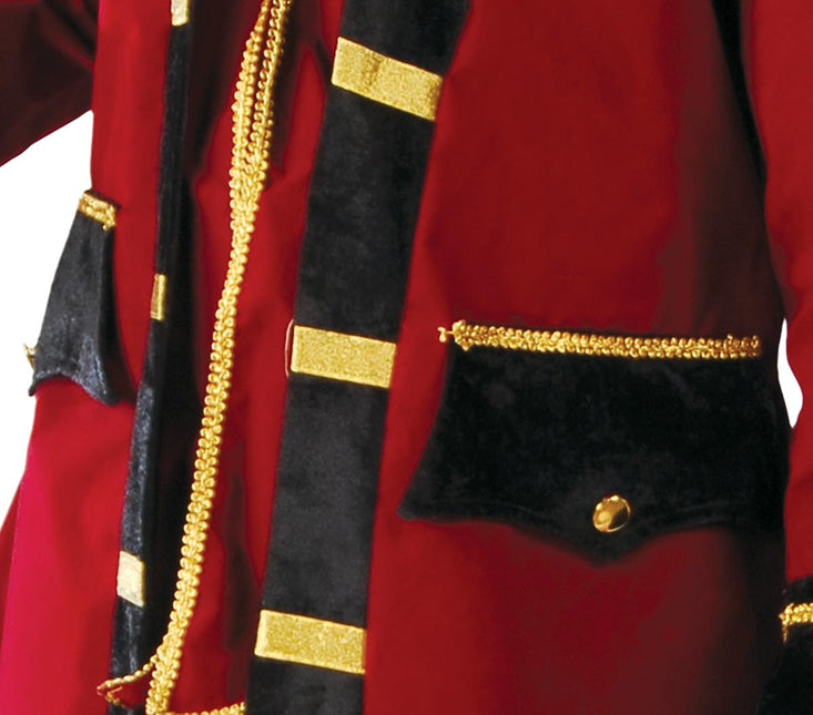 Piratenanzug Bordeaux Rot Männer