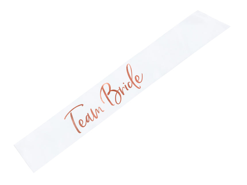 Schärpe Bachelorette Party Team Braut 75cm