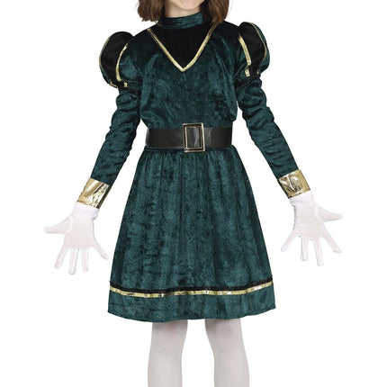 Pietenpak Kleid Kind Grün/Gold