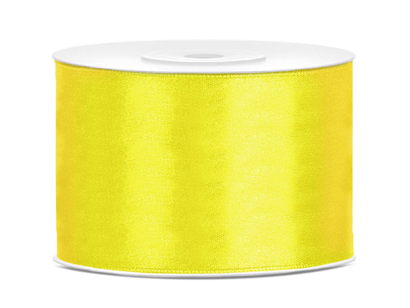 Satinband Gelb 50mm 25m