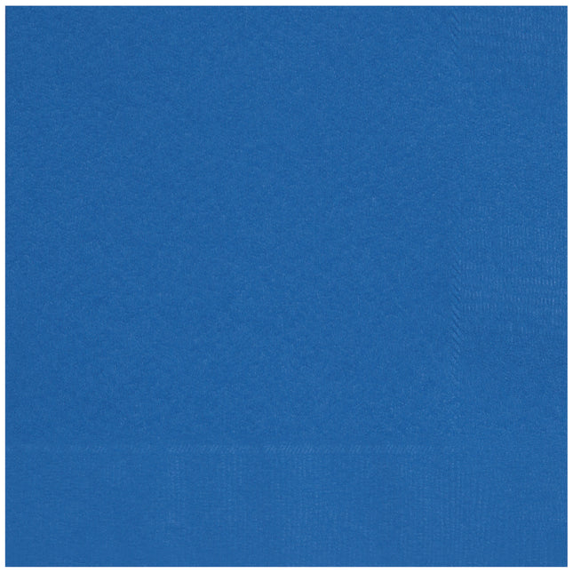 Blaue Servietten 2 Lagen 25cm 20Stk
