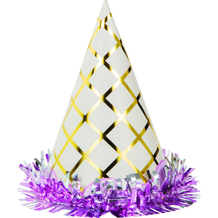 Partyhüte Eiswaffel 8 Stk