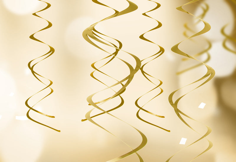 Hängende Dekoration Gold 5 Stk