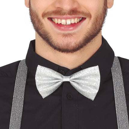 Silberne Schleife 12cm