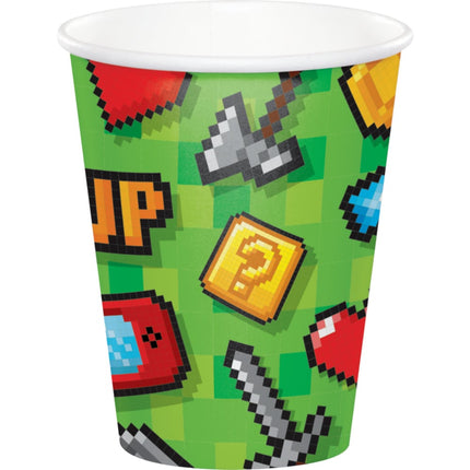 Gaming Party Becher 256ml 8 Stk