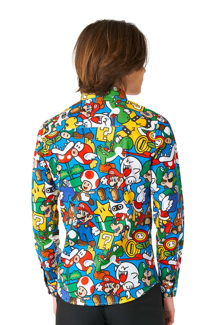 Super Mario Shirt Junge Teen <tc>OppoSuits</tc>