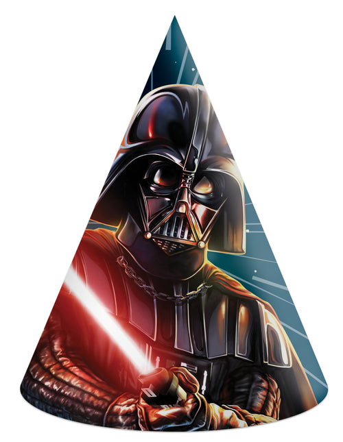 Star Wars Party Hüte Galaxie 6 Stk