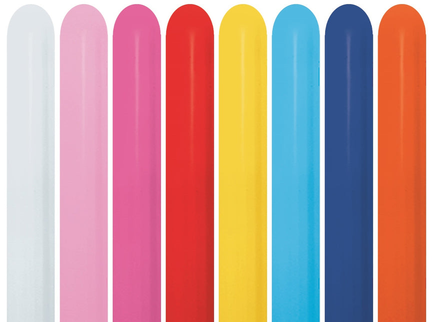 Modellierballons Fashion Mix 7,6cm 152cm 50Stk