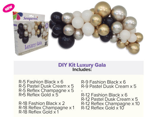 Ballons DIY Ballon Kit Luxus Gala