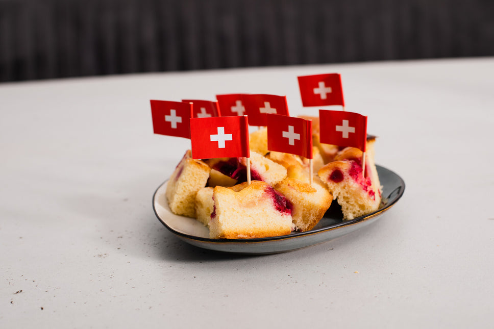 Schweiz Cocktailstäbchen Schweiz 6cm 50Stück