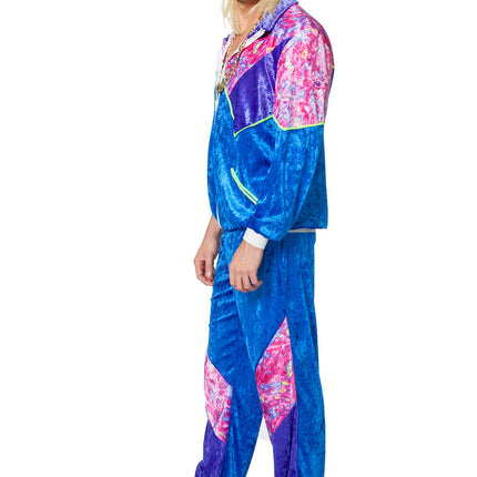 Trainingsanzug 80er Jahre Samt