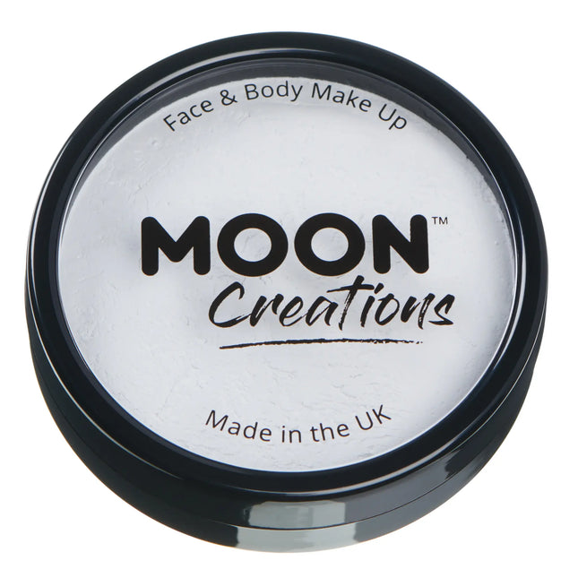 <tc>Moon Creations</tc> Pro Face Paint Kuchentöpfe Weiß 36g