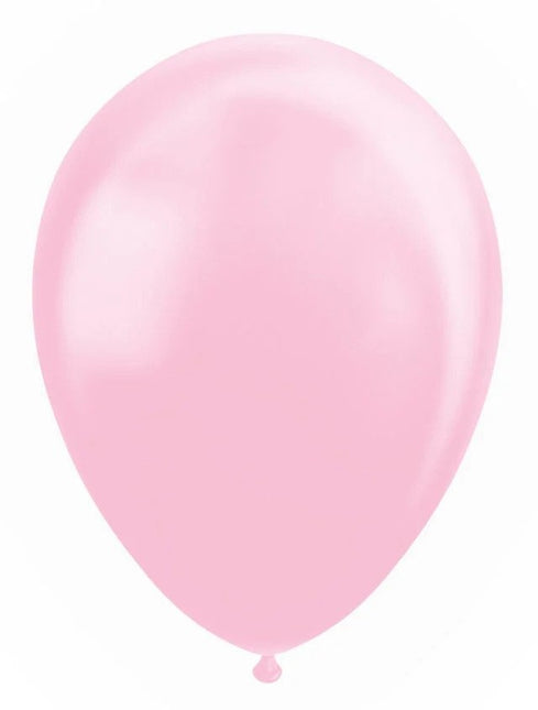 Rosa Luftballons Pastell Macaron 30cm 100Stk