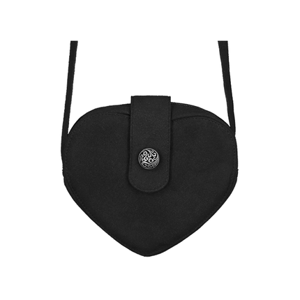 Oktoberfest Tasche Schwarz Damen In Herzform