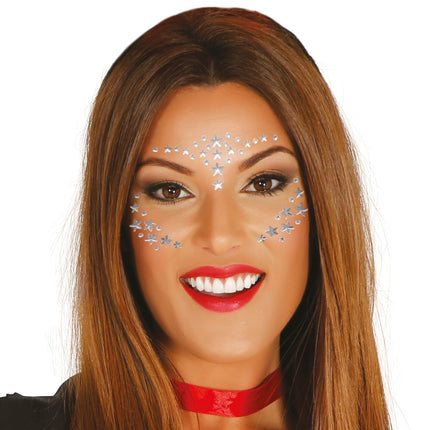 Gesichtsdianer Star Silber