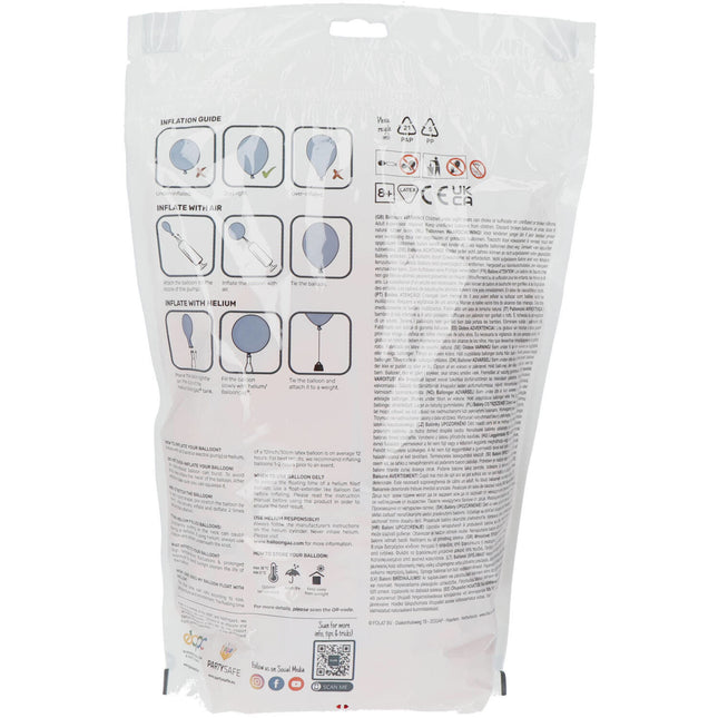 Orangefarbene Ballons Frische Cantaloupe 33cm 100Stk