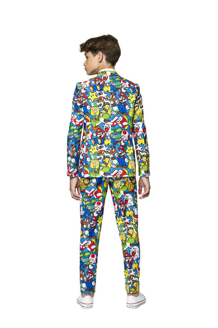 Super Mario Anzug Junge Teen <tc>OppoSuits</tc>