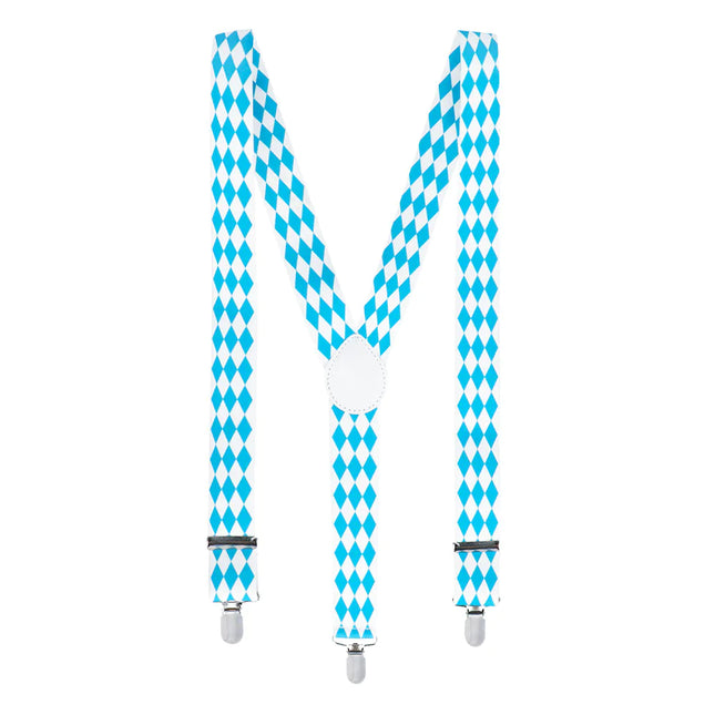 Weiß Blau Zubehörset 3 Stück