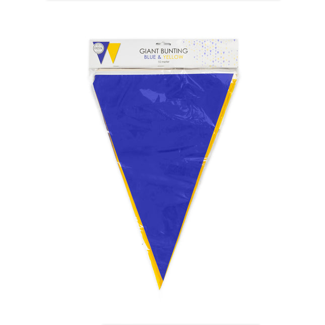 Blau/Gelb XL Girlanden 10m