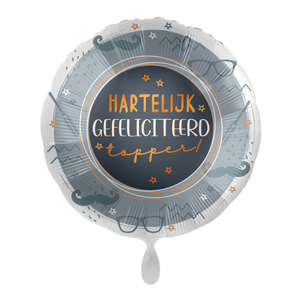 Happy Birthday Helium Ballon Topper Leer 43cm