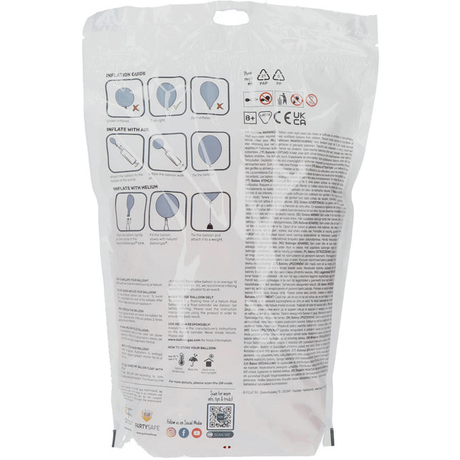 Orange Luftballons Metallic Ringelblume Orange 33cm 100 Stk