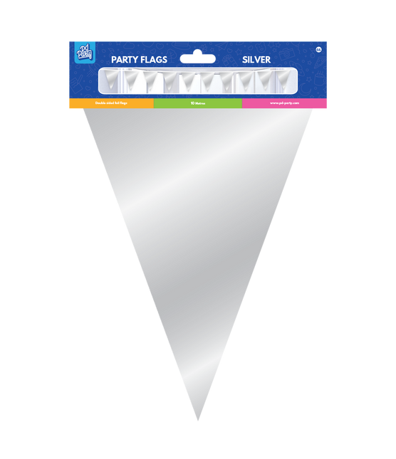 Silberne Girlande Metallic 10m