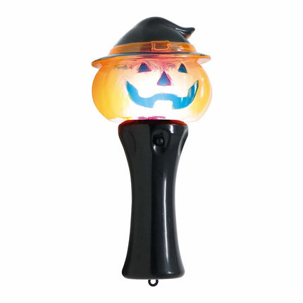 Halloween Taschenlampe Kürbis 14cm