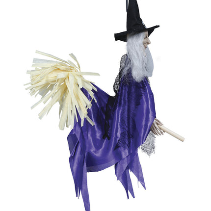 Halloween Puppe Hexe 60cm