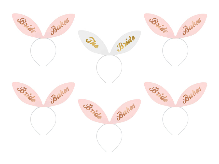 Haarbänder Bride Babes 6pcs