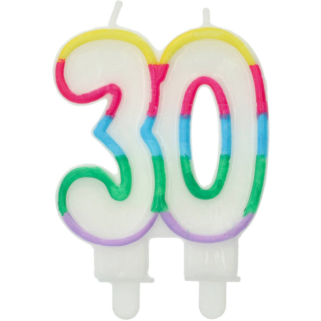 Kerze Farbblock Abbildung 30