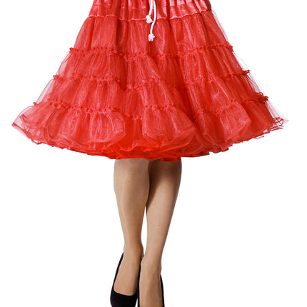Roter Petticoat Luxe